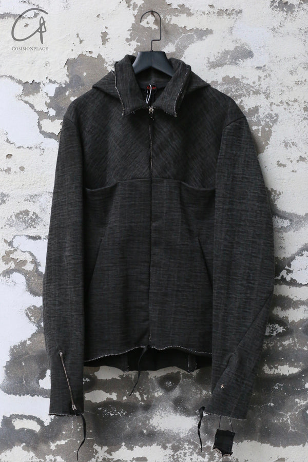 M.A+ 4-pocket detachable hood motorcycle jacket MA-J214DZHZ JP1-CARBON CARBON (J214DZHZ)